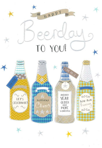 Picture of HAPPY BEERDAY TO YOU CARD